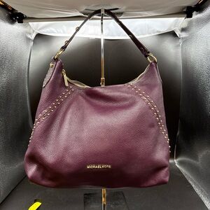 Michael Kors Purple Studded Women's Bag
